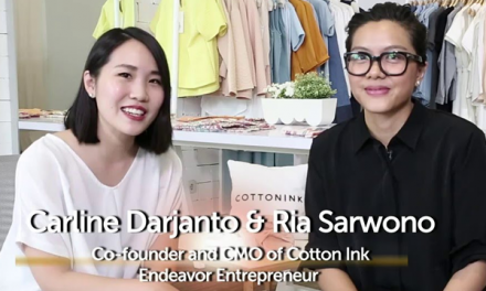 Carline Darjanto dan Ria Sarwono – 2 Founder Cotton Ink